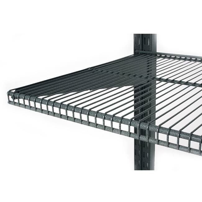 Organized Living freedomRail 60-inch Granite Ventilated Shelf