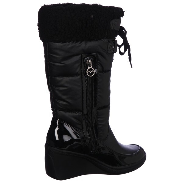 anne klein wedge boots