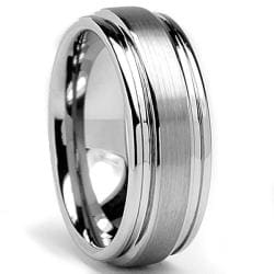 Shop Men's Tungsten Carbide Gold Dragon Design Ring (8 mm) - Free ...