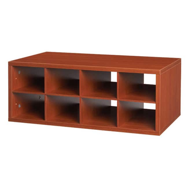 Organized Living freedomRail O-Box Cherry Double Hanging Cubby