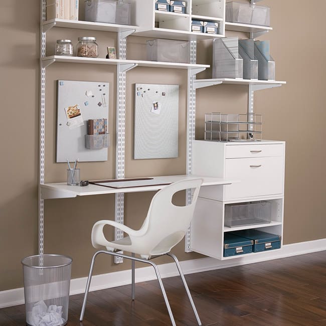 Organized Living freedomRail White Hanging File OBox