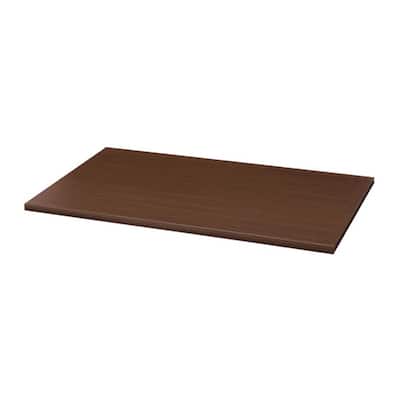 Organized Living freedomRail Chocolate Pear Shelf (30-Inch x 14-Inch)
