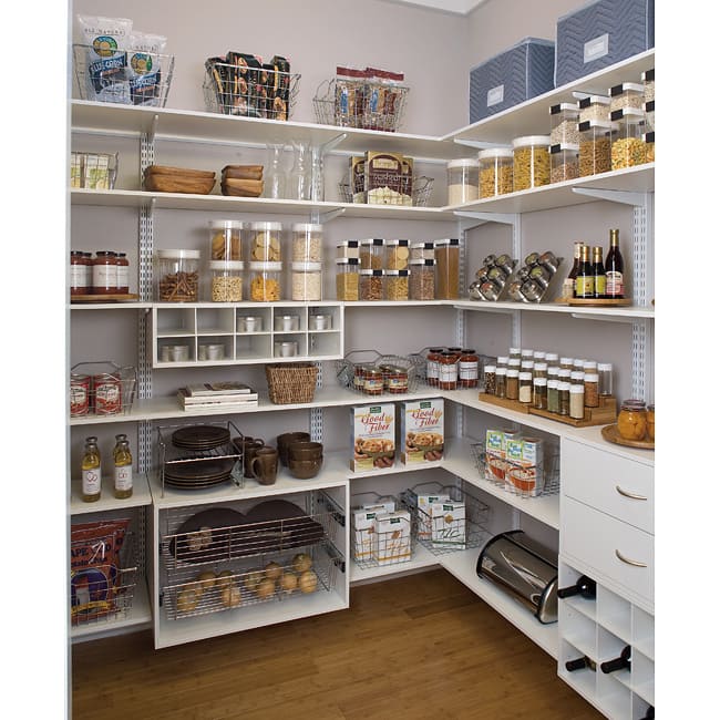 Organized Living freedomRail White Wood Shelf (36 x 12)