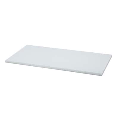 Organized Living freedomRail White Wood Shelf (24 x 12)