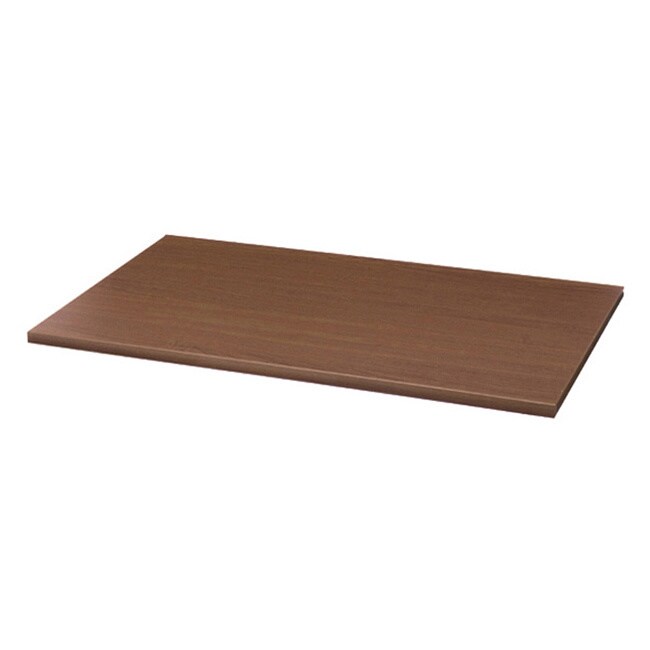 Organized Living freedomRail Chocolate Pear Wood Shelf (48 x 14