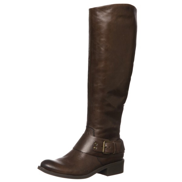 Shop Jessica Simpson Womens Beatricy Dark Brown Riding Boots 