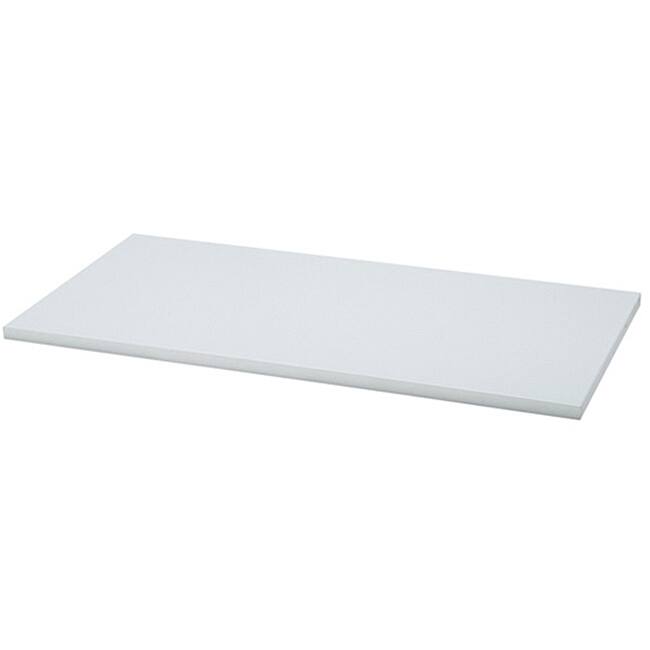 Organized Living freedomRail White Wood Shelf (30 x 14)