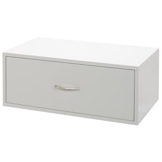 Organized Living freedomRail White 'Big O-Box' 2-Drawer Modular Cabinet