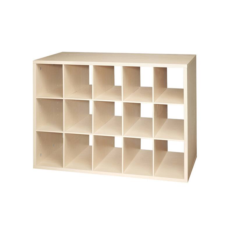 Organized Living freedomRail Maple 'Big O-Box' Cubby