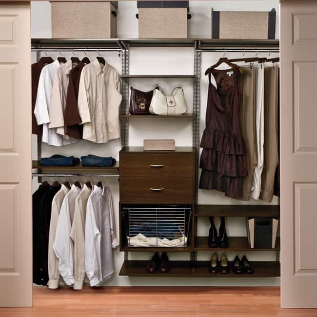 Organized Living freedomRail Chocolate Pear Big OBox 2-Drawer Unit