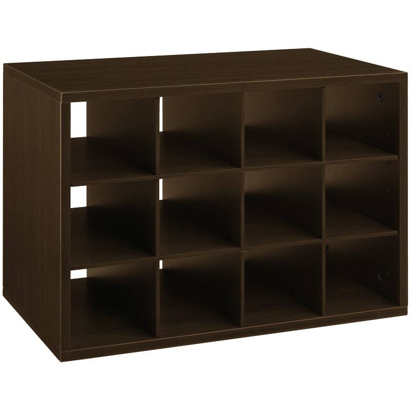 Organized Living freedomRail Chocolate Pear Big OBox Shoe Cubby