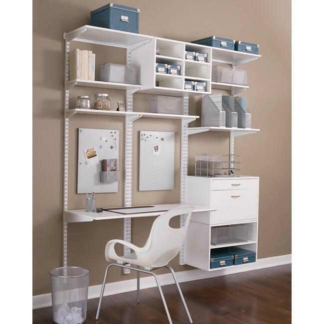 Organized Living freedomRail 48-inch White Upright