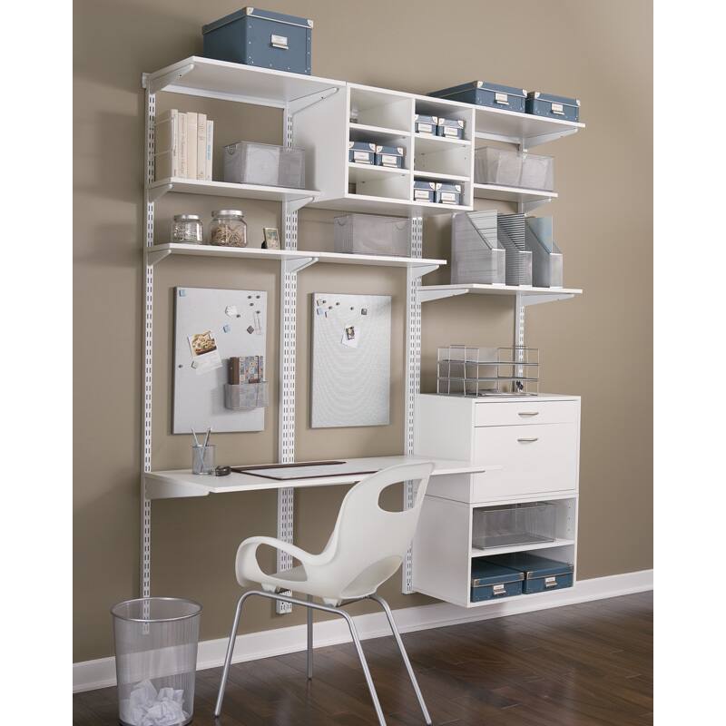 Organized Living freedomRail 40-inch White Rail