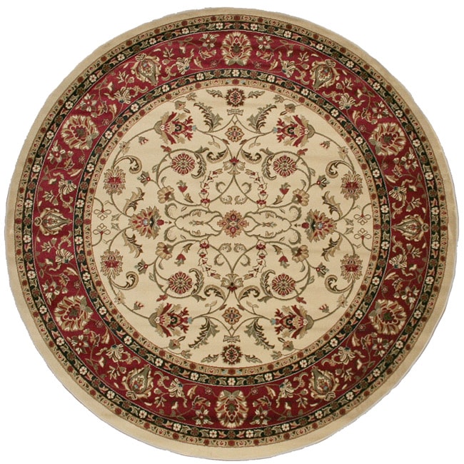 Classic Keshan Antique Area Rug (710 Round)