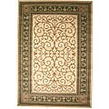 Transitional Border Paloma Antique Sage Area Rug - 5'3 x 7'7