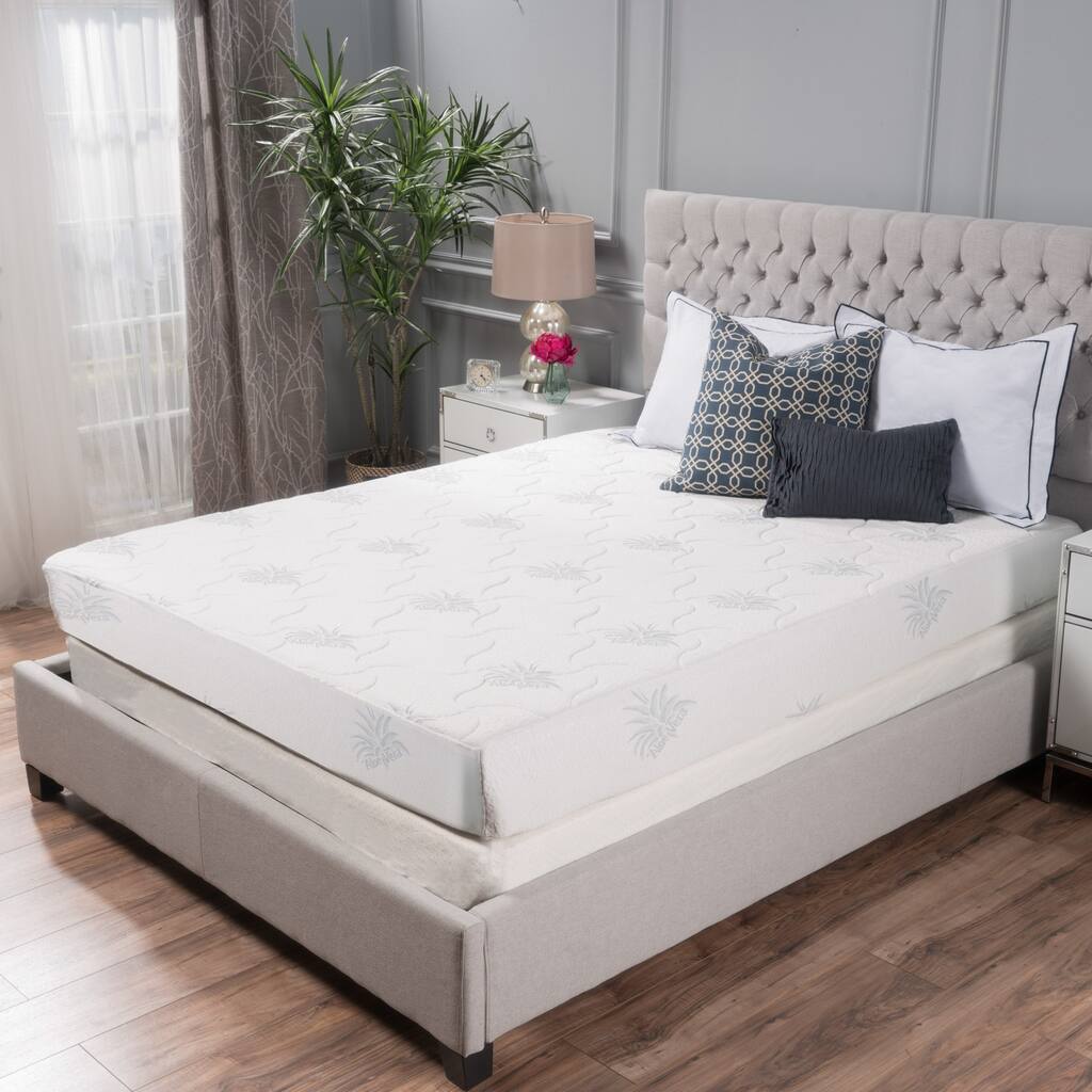 8-inch Aloe Gel Memory Foam Mattress by Christopher Knight Home