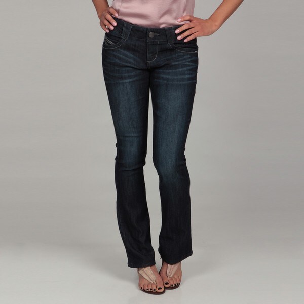Jolt Junior's Royal Blue Stitch Bootcut Jeans