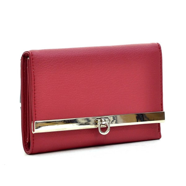 Shop Dasein Leather-like Flip-Clasp Wallet - On Sale - Free Shipping On ...