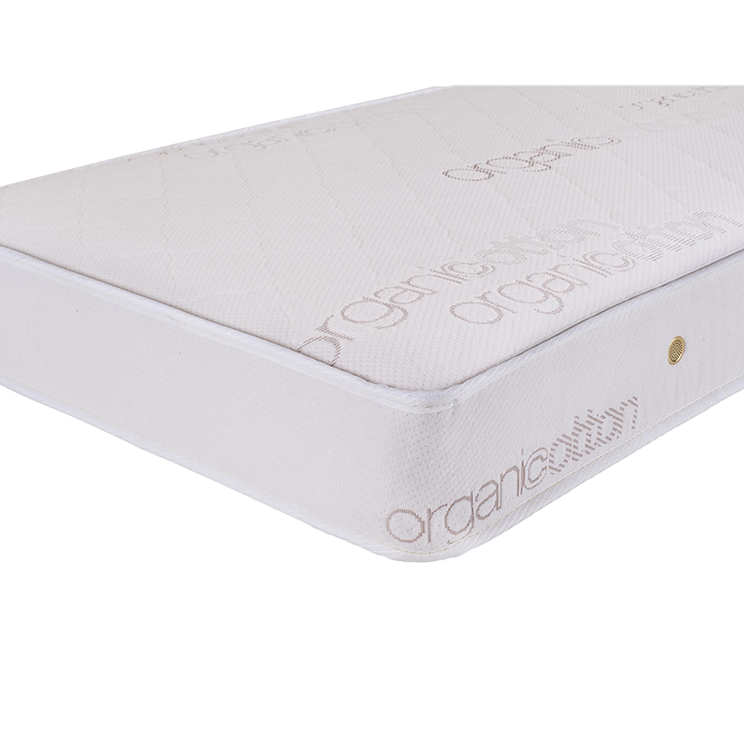 la baby natural triple zone 2 in 1 soy foam crib mattress with blended organic cotton cover