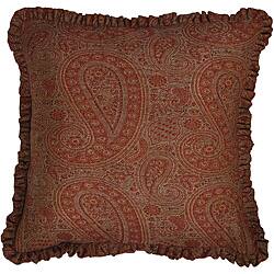 Shop Wool Jamawar Paisley Throw Pillow Free Shipping Today