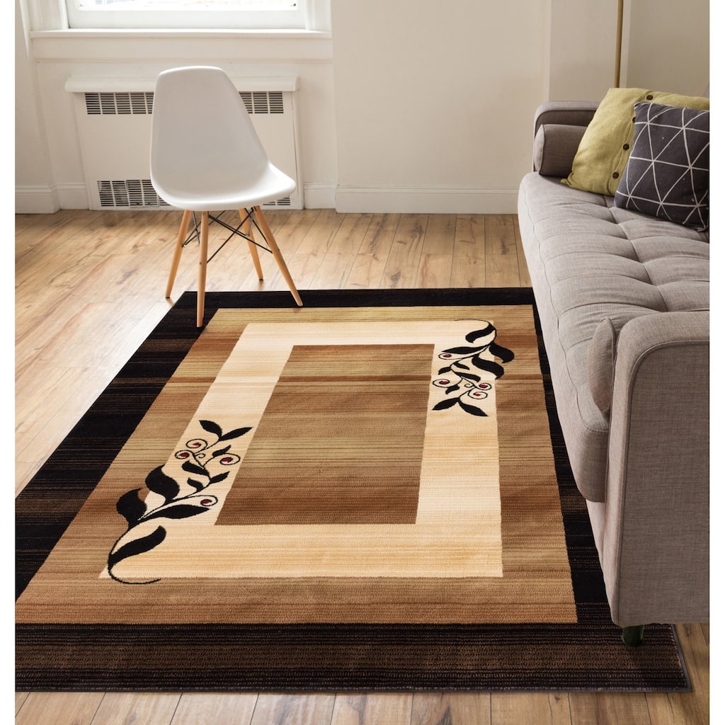 Well Woven Molly' Gold Area Rug - 7'10" x 10'