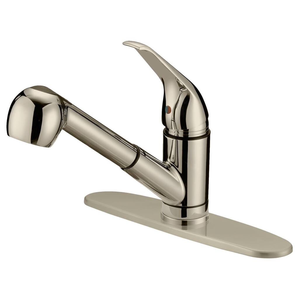 LessCare Brushed Nickel Finish Kitchen Faucet
