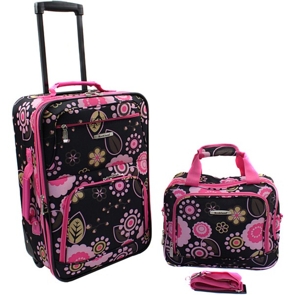 Shop Rockland 'Pucci' Lightweight 2Piece CarryOn Luggage Set Free