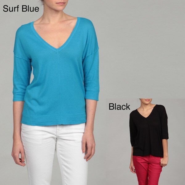 Shop Cable & Gauge Women's Button Detail Pullover Top FINAL SALE Free