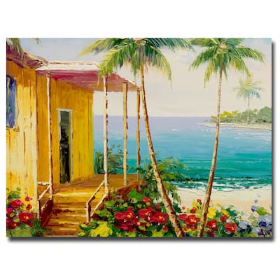 Rio 'Key West Villa' Canvas Art