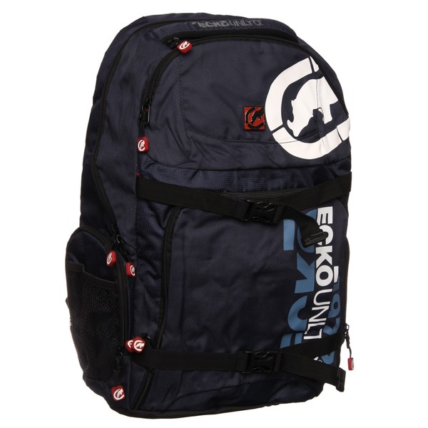 Ecko Unlimited Navy Famous Backpack Ecko Unlimited Fabric Backpacks