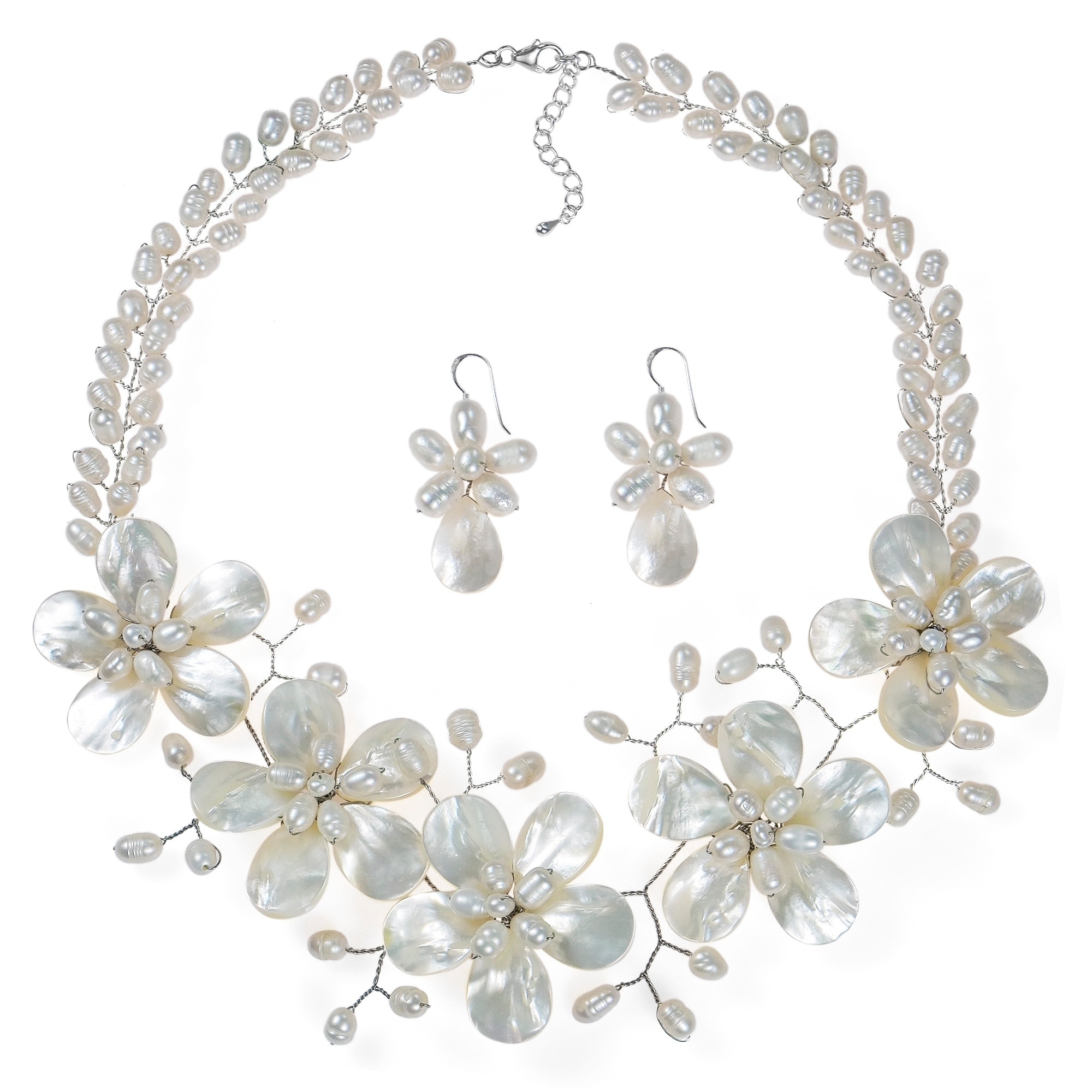 pearls necklace set jewellery