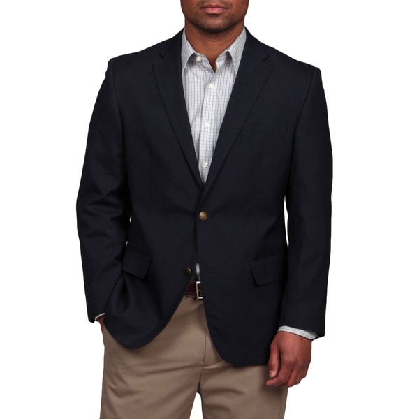 Dockers Men's Navy Blazer - Free Shipping Today - Overstock.com - 14030895