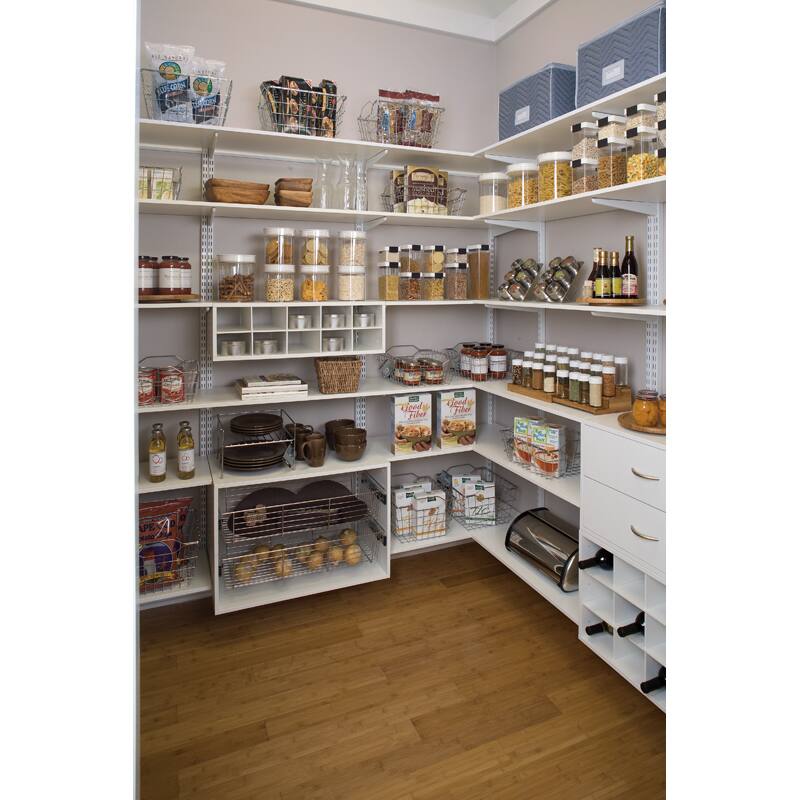 Organized Living freedomRail White Shelf (24 x 8)