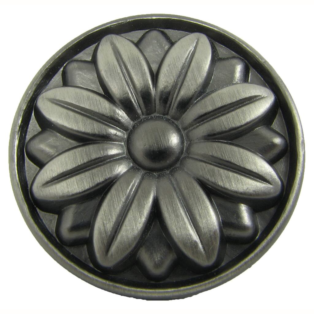 Stone Mill Hardware Mayflower Weathered Nickel Cabinet Knobs (Pack of 5)