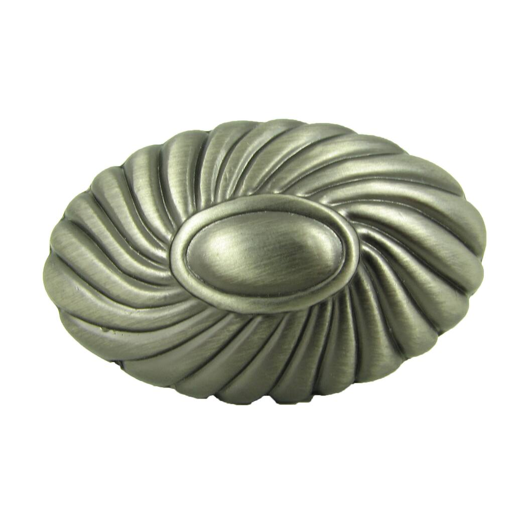 Stone Mill Hardware 'Sienna' Weathered Nickel Cabinet Knobs (Pack of 10)