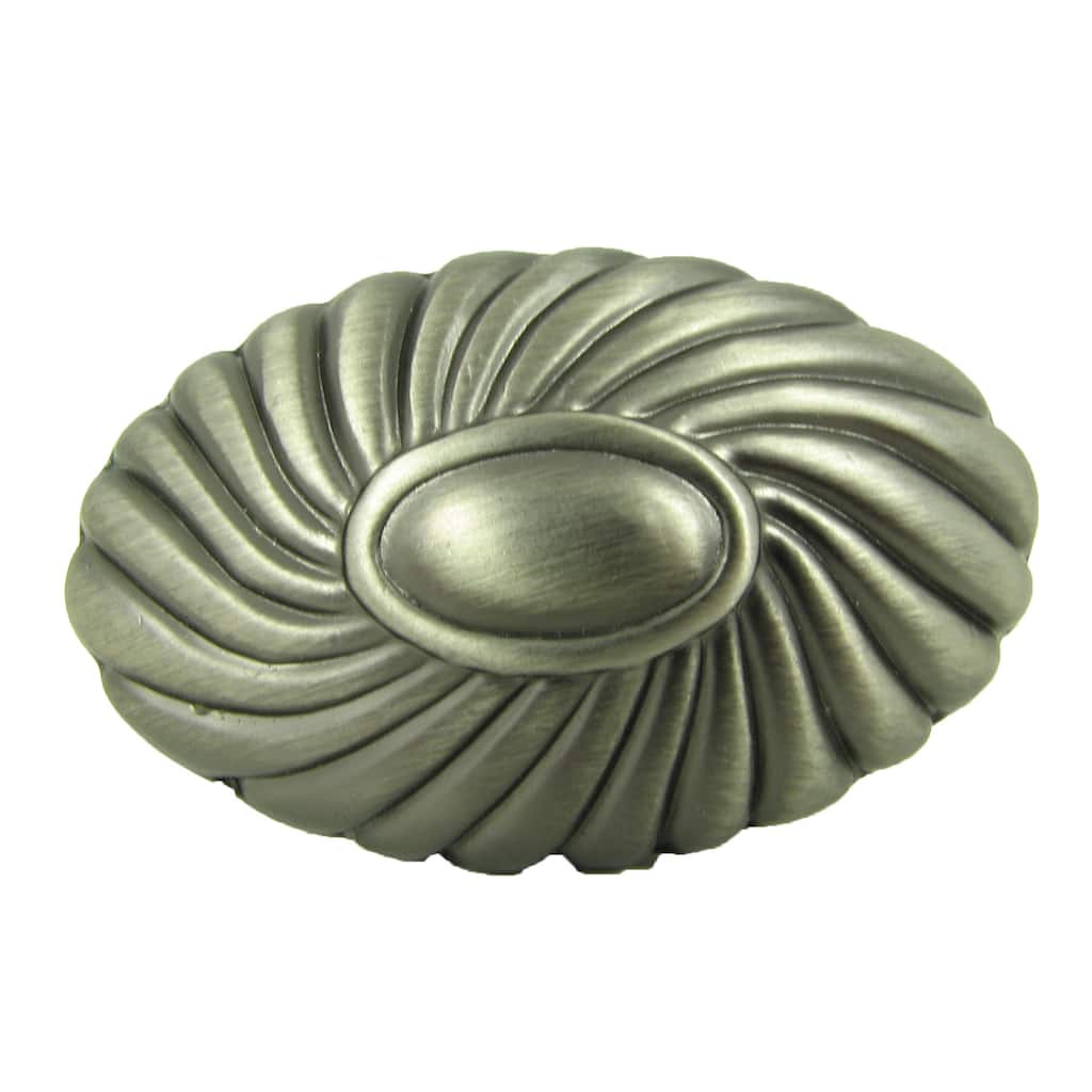 Stone Mill Hardware 'Sienna' Weathered Nickel Cabinet Knobs (Pack of 5)
