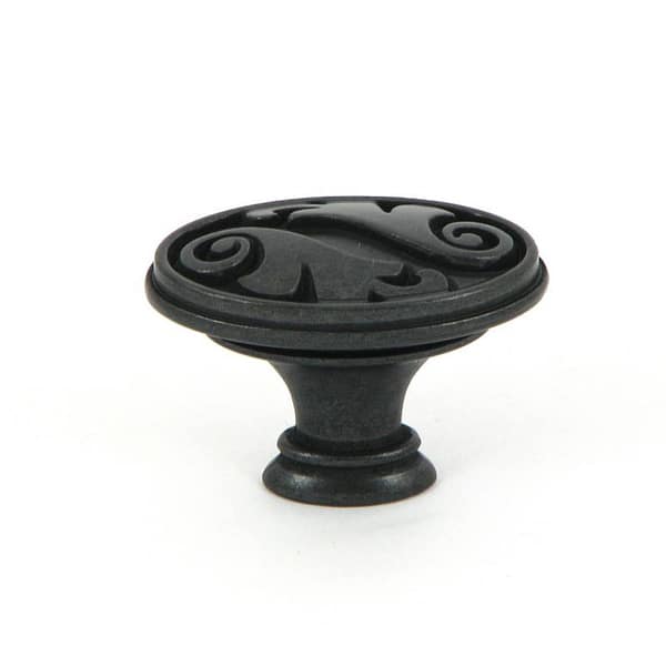 Shop Stone Mill Hardware Oakley Antique Black Cabinet Knobs