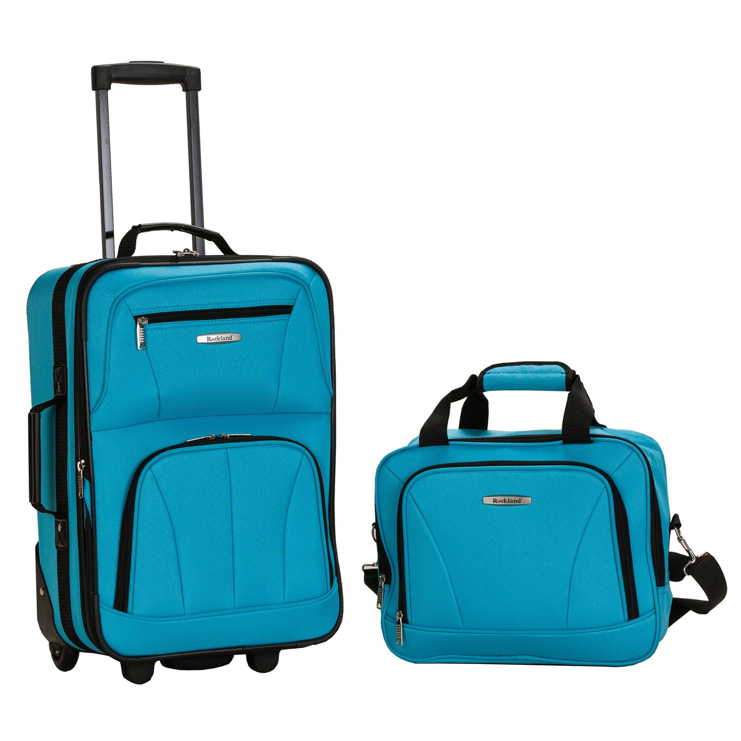 two piece carry on luggage set