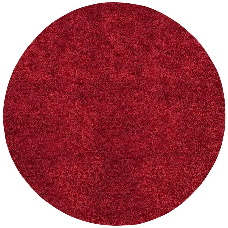 Handmade Jefferson Felted Wool Plush Area Rug