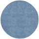 preview thumbnail 101 of 218, Handmade Jefferson Felted Wool Plush Area Rug 10' Round - Cobalt - Runner/Round