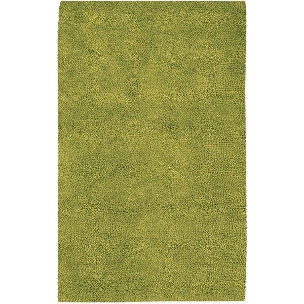 Hand-woven Fourche Colorful Plush Shag New Zealand Felted Shag Wool Area Rug - 8' x 10'6