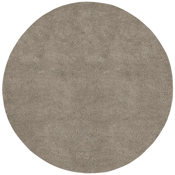Hand-woven Mobridge Colorful Plush Shag New Zealand Felted Wool Shag Area Rug - 10' x 10'