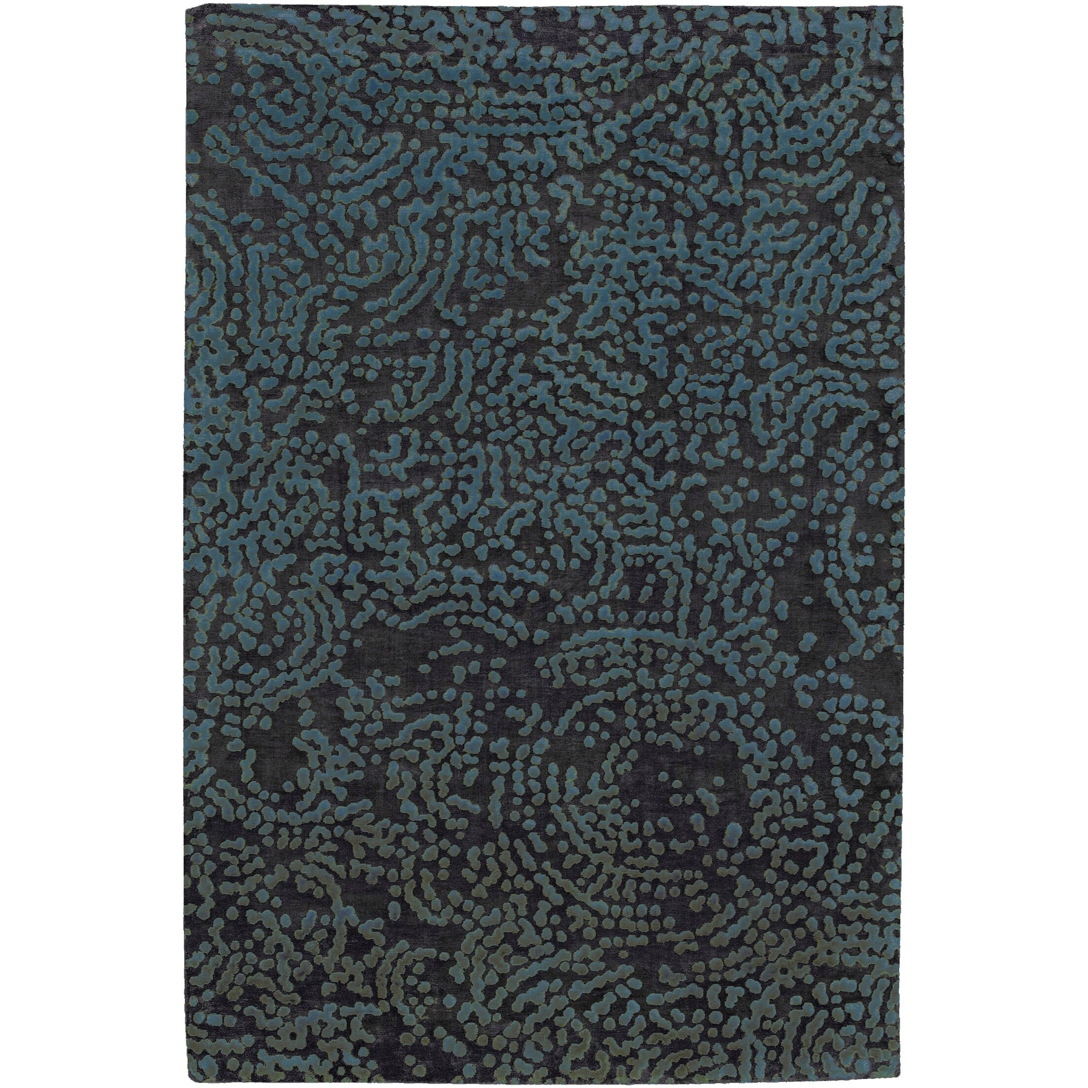 Shop Hand Knotted Elkton Abstract Design Wool Area Rug 4 X 6 4 X 6 Overstock 6426154