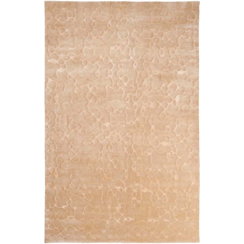 Hand-knotted Kimball Abstract Design Wool Area Rug - 5' x 8' - 5' x 8'