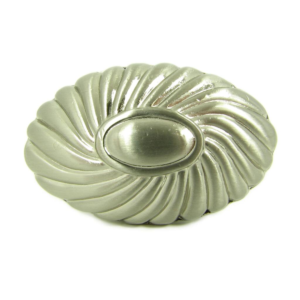 Stone Mill Hardware Satin Nickel Sienna Cabinet Knobs (Pack of 25)