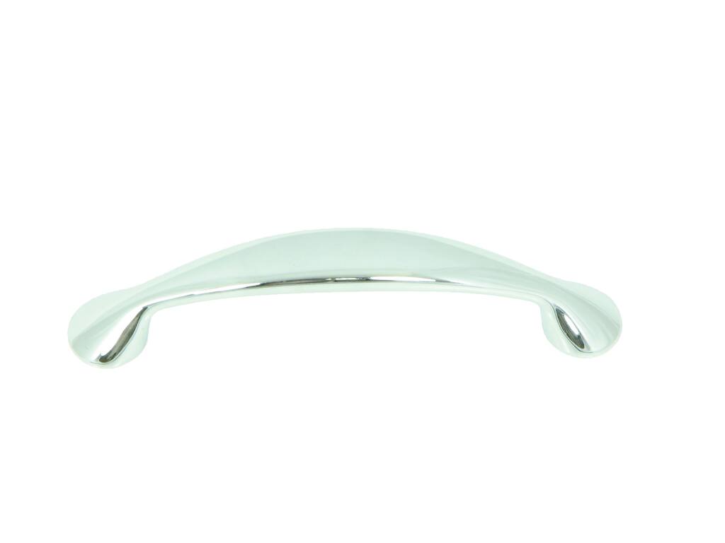 Stone Mill Hardware Polished Chrome Silhouette Cabinet Pulls (Pack of 10)