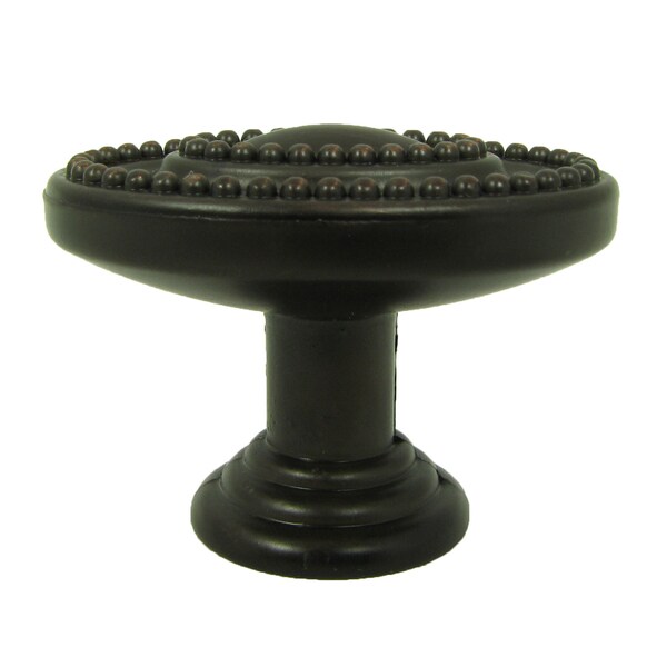 LOT OF 10 NEW OIL RUBBED BRONZE CABINET KNOBS FREE SHIPPING