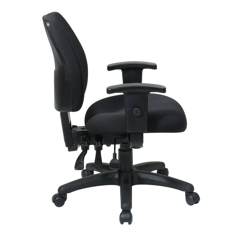 Office Star Mid Back Dual Function Ergonomic Chair