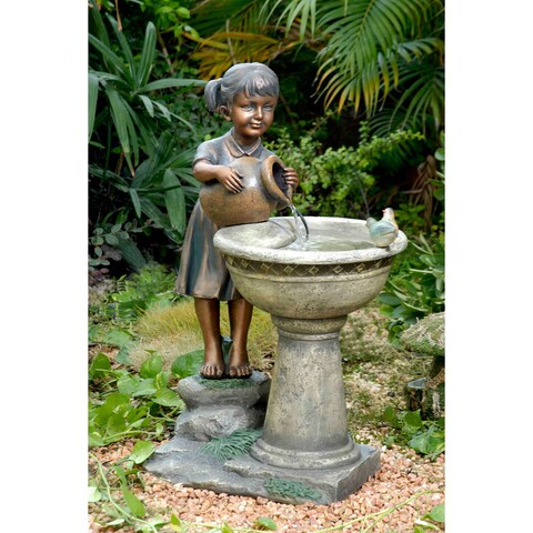 Versando Pouring Girl Water Fountain