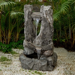 Wood Fall Water Fountain